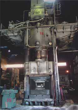 Forging press